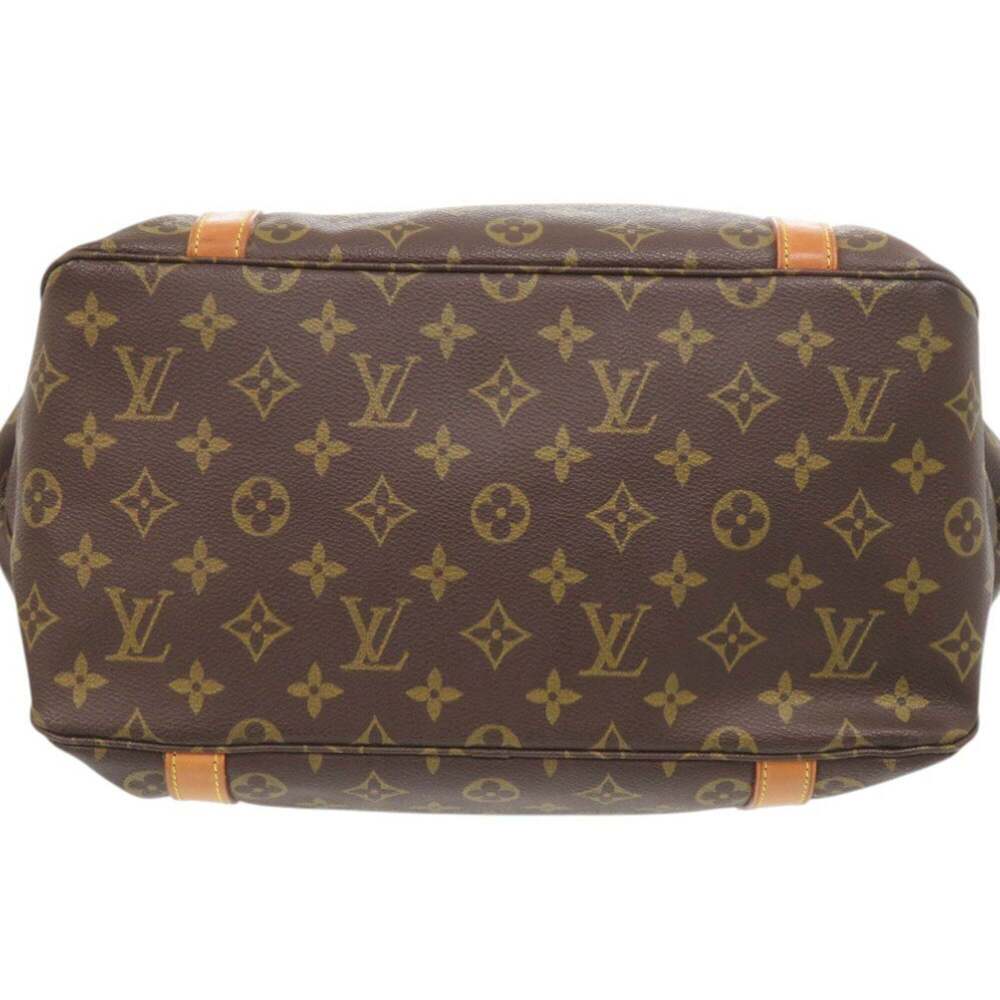 LOUIS VUITTON Authentic Brown Monogram Tote Bag - Picture 3 of 9